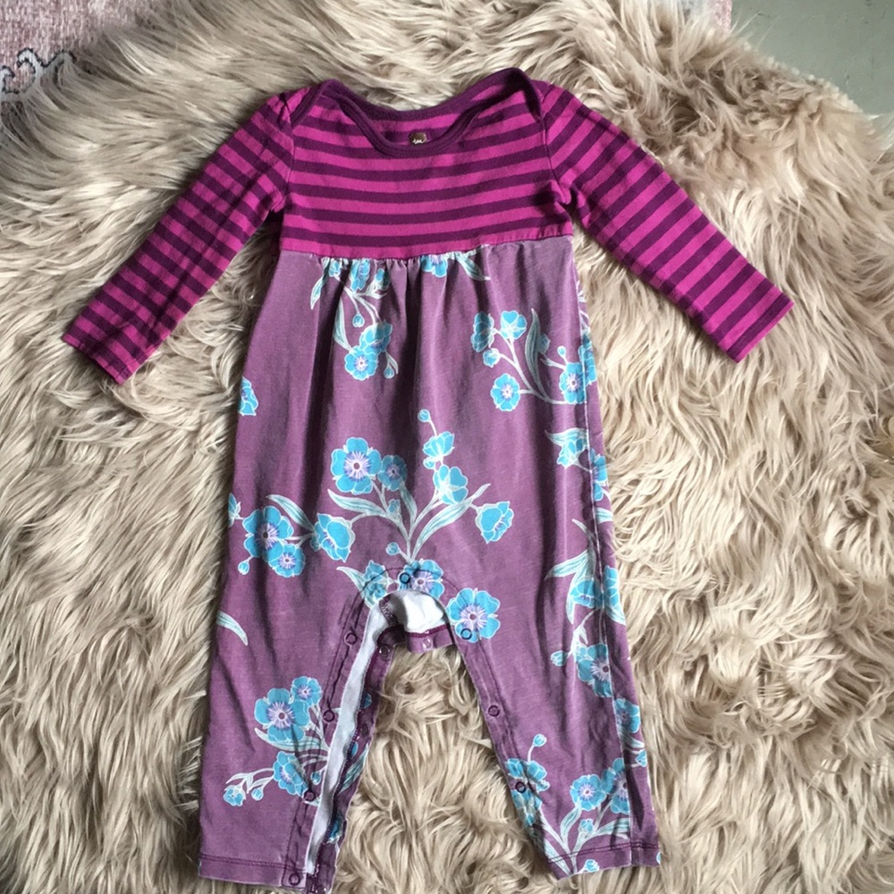 Tea long sleeve romper